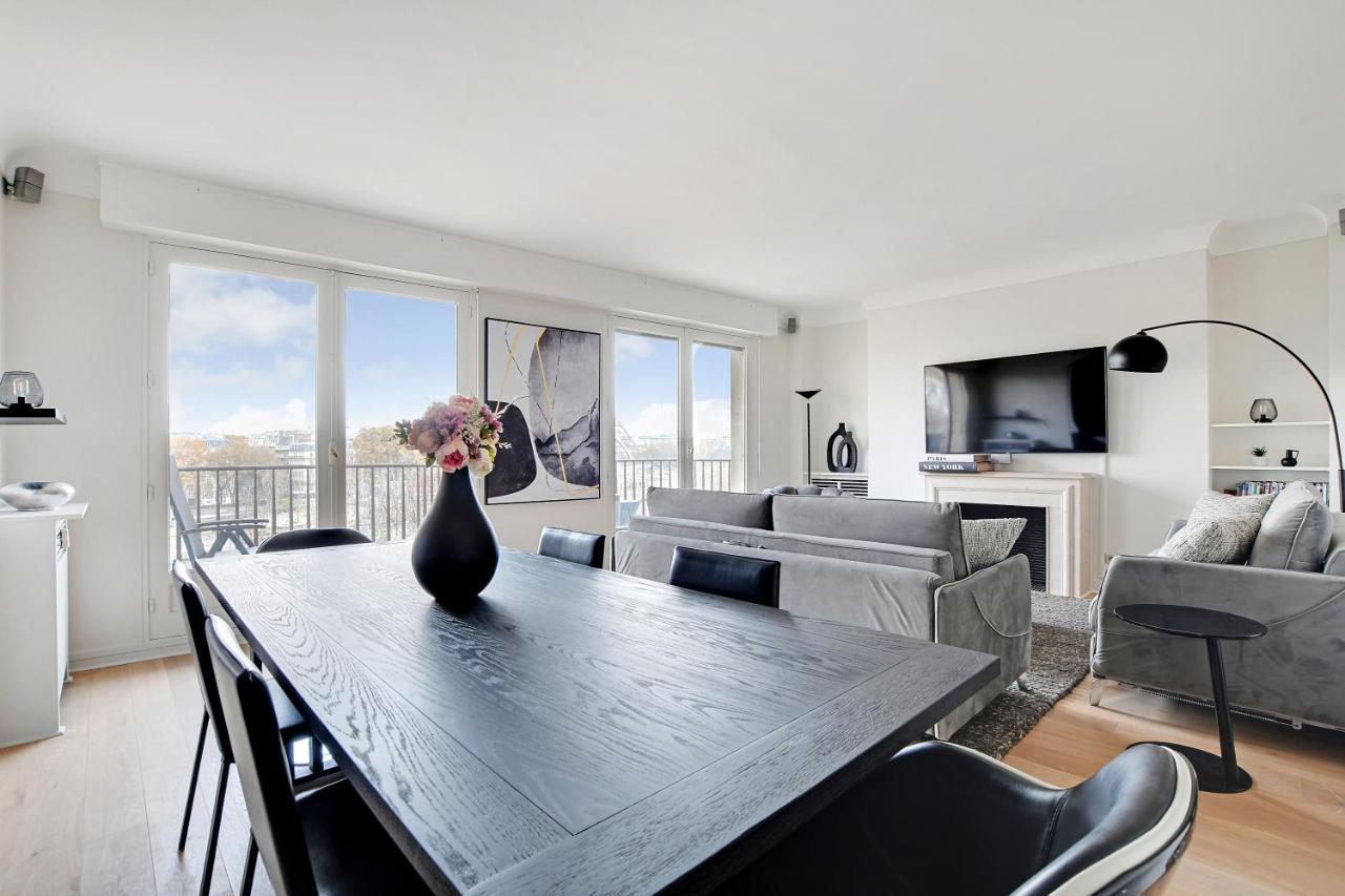 Wonderfull Apartment - 1Br-6P - Eiffel Tower Paris Luaran gambar