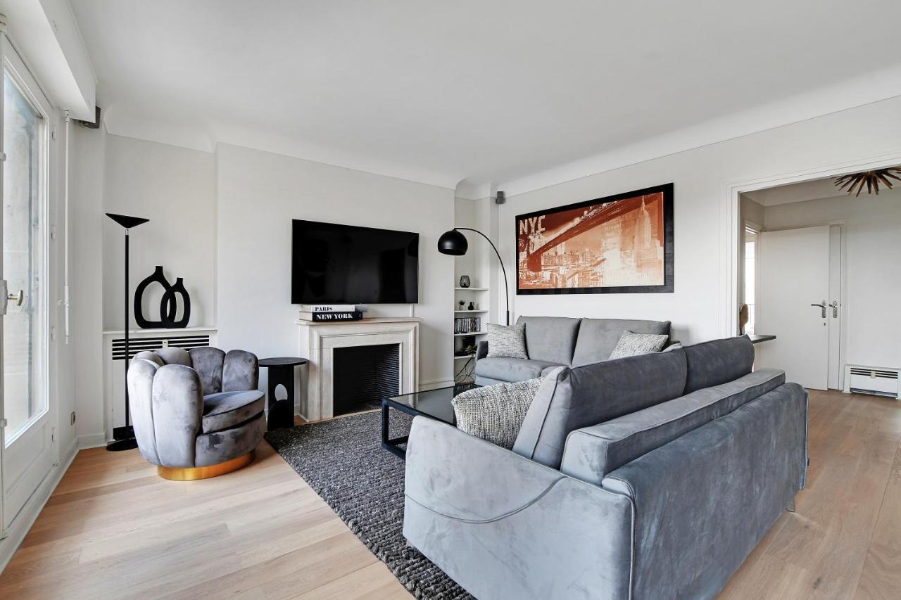 Wonderfull Apartment - 1Br-6P - Eiffel Tower Paris Luaran gambar